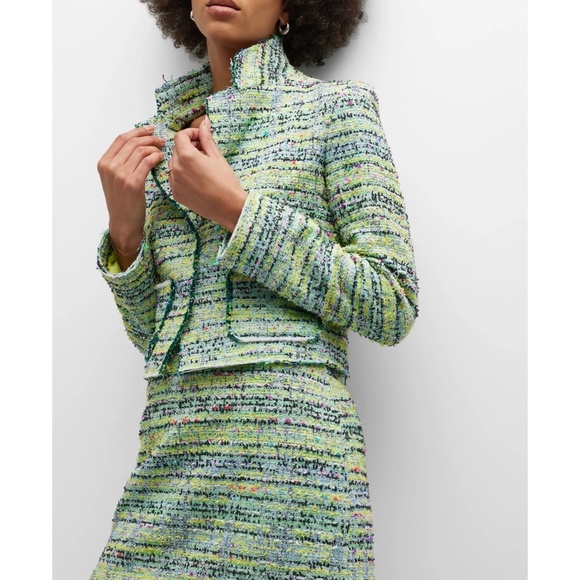 Beach Cropped Tweed Jacket | Le Superbe - Picture 4 of 6